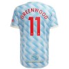 Maglia ufficiale Manchester United Mason Greenwood 11 Trasferta 2021-22 per Uomo